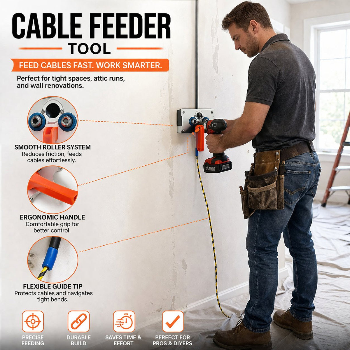 Conduit Wire Pulling Tool 🔥