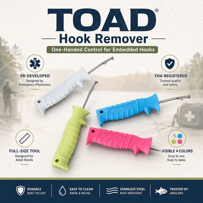 Fishhook Removal Tool for Safer and Faster Hook Extraction