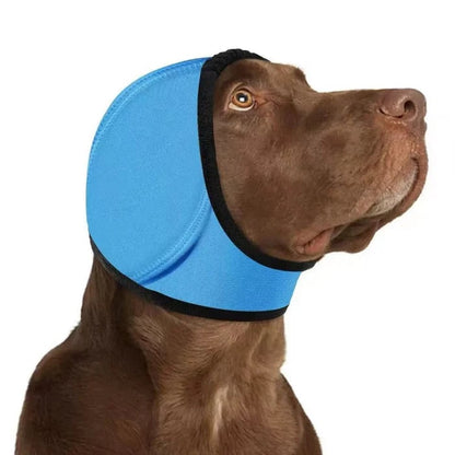 🐶 Dog Calming Ear Wrap – 49% OFF | 5 Colors, S–L