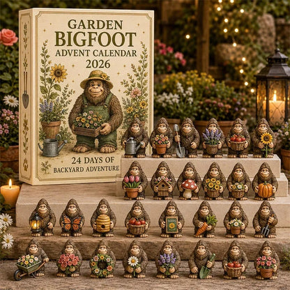 🏆LAST DAY 49% OFF -👣🎄 Bigfoot Advent Calendar 2026 – 24 Days of Wild Adventures 🎁🌲