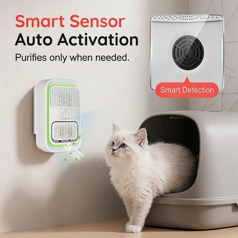 🎉🔥Surprise 50% off！🐈🐕Enjoy fresh air all the time！Mini Plug-In Negative Ion Air Purifier