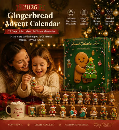 🎄 2026 Gingerbread Advent Calendar