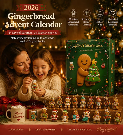 🎄 2026 Gingerbread Advent Calendar