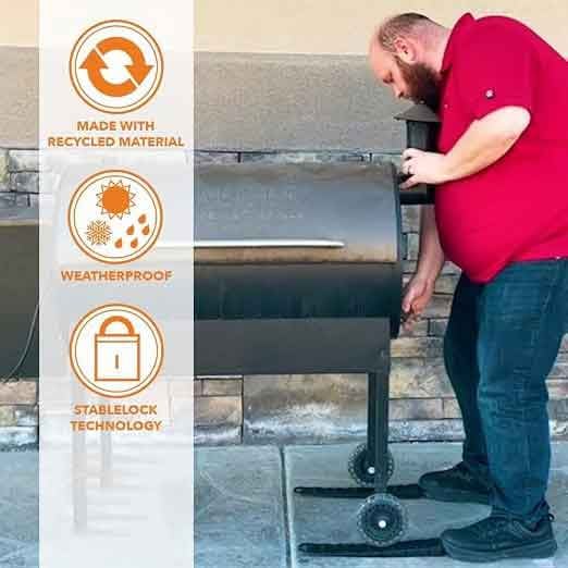 BBQ Grill Leveling Shims — Pack of 2