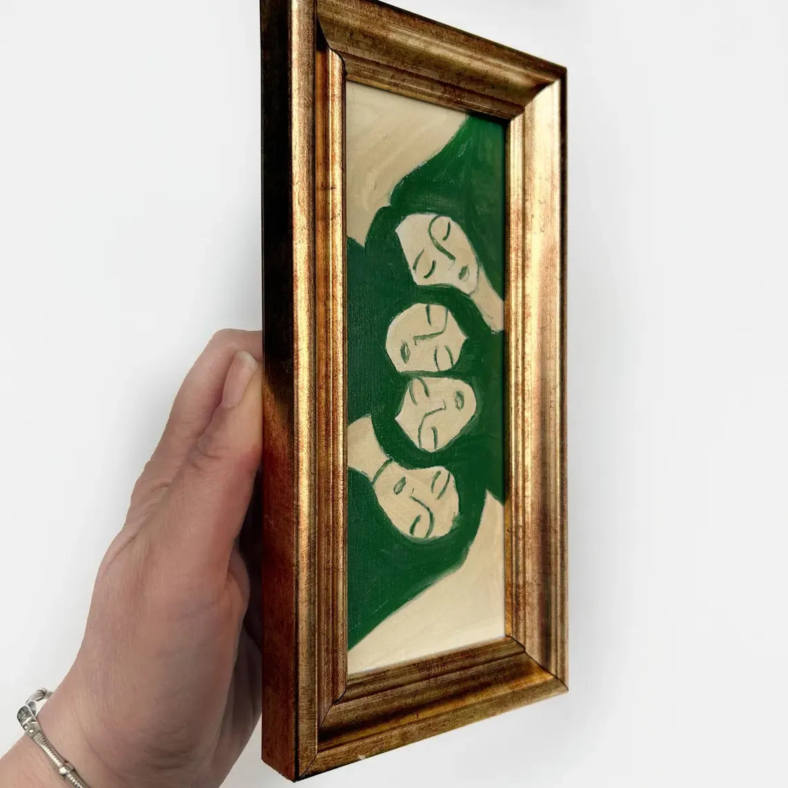 💚 Sisters Forever – Miniature Framed Art