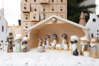 🔥[Official Licensed] ✝Nativity Advent Calendar 2026 – Christmas Countdown with Nativity Figures