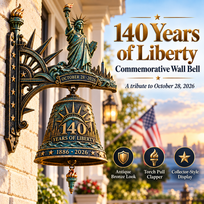🗽 Liberty 140™ Commemorative Wall Bell ⭐