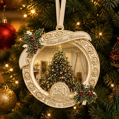 250th Anniversary White House Christmas Tree Ornament – Limited Edition Collectible