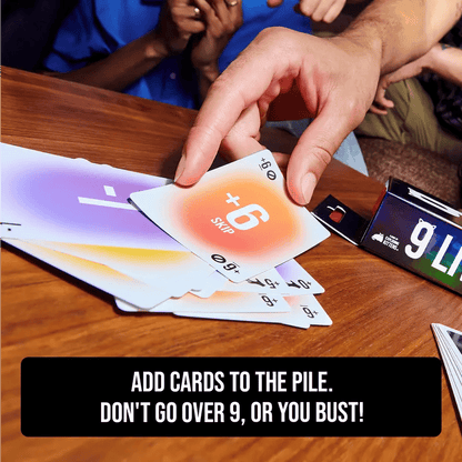 🐱 9 Lives – Fast-Paced Count-to-9 Card Game | 2–6 Players