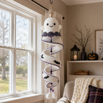 Crochet Christmas Spiral Ornament DIY Kit