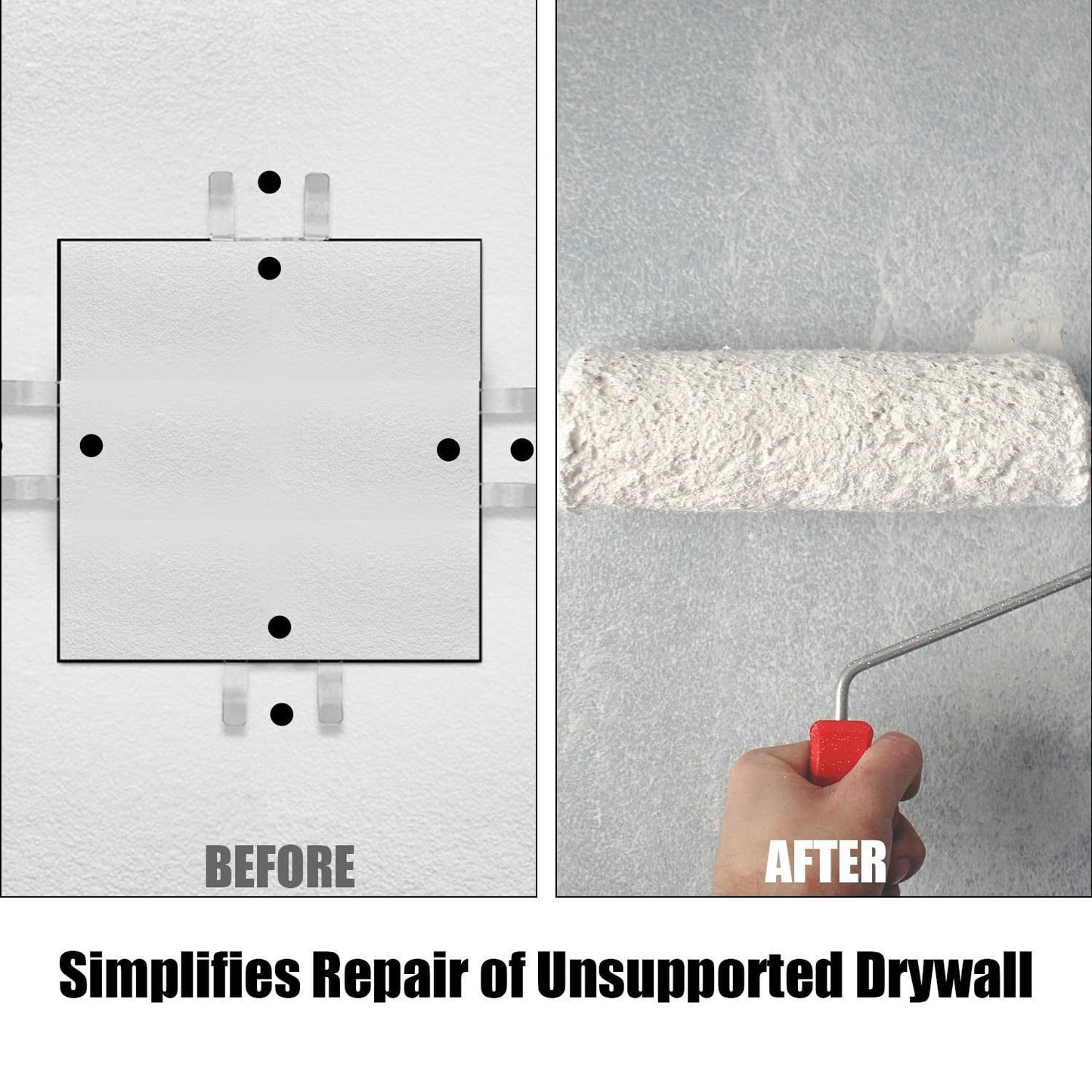🛠️ Ultimate Drywall Repair Clip Kit – Fast & Easy Hole Fixes