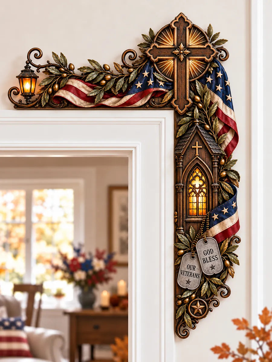 Patriotic American Flag display