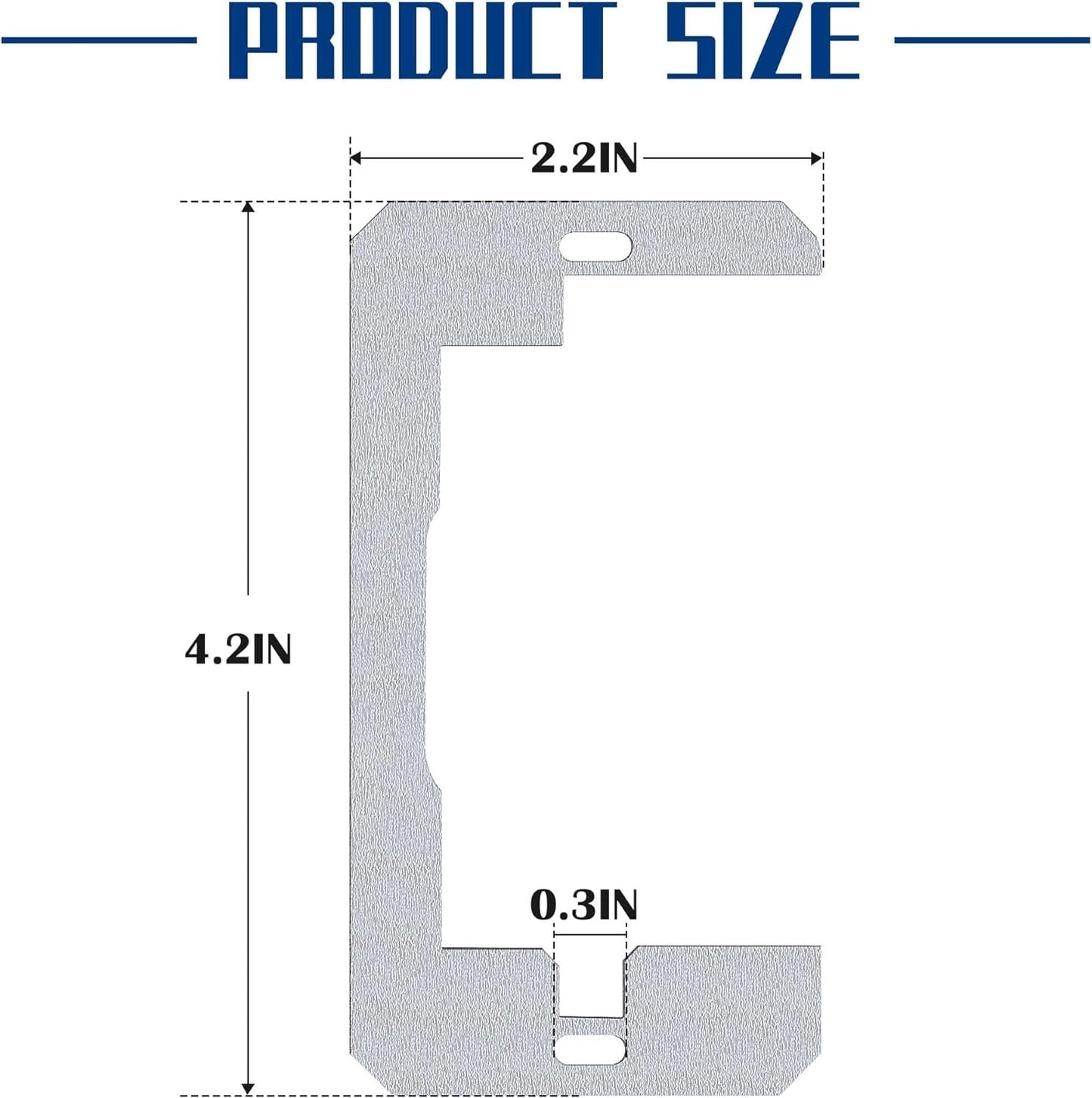 Wall Plate Spacers for Outlets-Metal Flush Fit Device Leveling Plates,