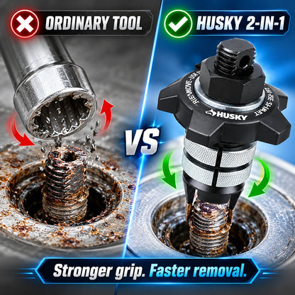 Husky 2-In-1 Tub Drain Remover & Installation Tool