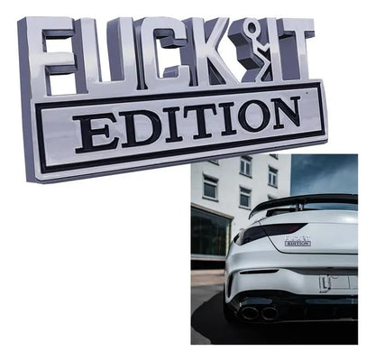 🔥🔥FVCK IT Edition Emblem