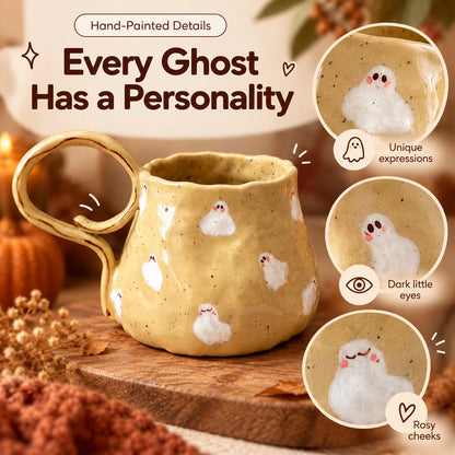 👻 Cozy Spirits Handmade Ceramic Mug