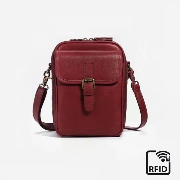 🎉🔥 49% OFF- Crossbody Leather RFID Bag