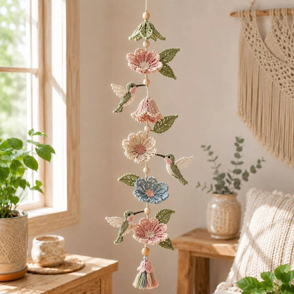 ❤️Beginner-Friendly🦋Butterfly Garden Cascade DIY Crochet Kit
