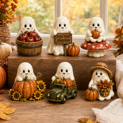 Ghost in the Pumpkin Patch Advent Calendar 2026 – 24 Unique Halloween Ghost Miniatures