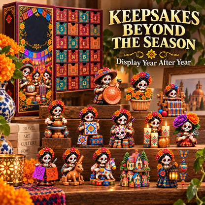 Día de Muertos Collector Advent Calendar – 24 Miniature Figurines