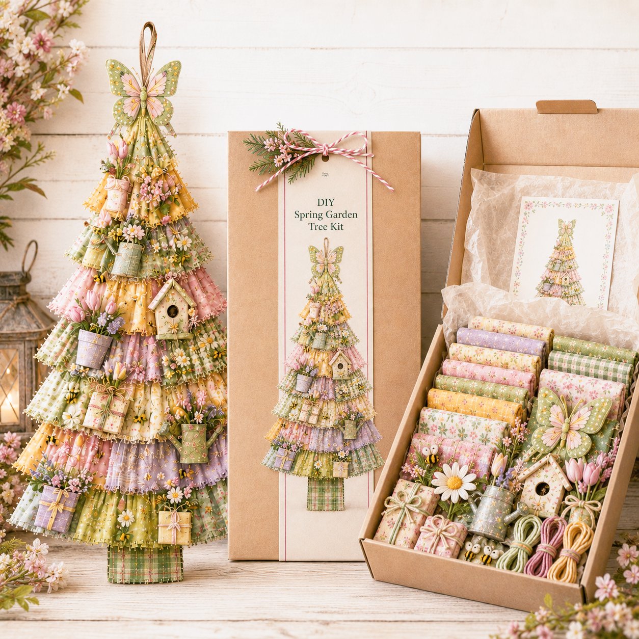 ⏳ Last Day 49% OFF – 🎄Beginner-Friendly DIY Oversized Patchwork Christmas Tree Door Hanging Kit | Complete Kit with All Tools & Step-by-Step Guide Included 💕