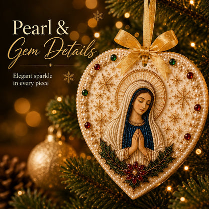 🔥Last Day 49% OFF - ✝️✨ DIY Pearl & Gem Christmas Ornament Collection🎄
