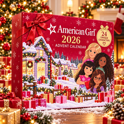 🎀 24-Day Pink Advent Calendar | Collectible Mini Surprise Countdown