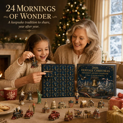🔥Last 30pcs✨⏰ Limited anniversary edition✨49% OFF!🔥America 250th Anniversary Heritage Christmas Advent Calendar