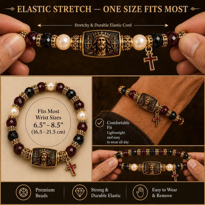 ✝️ Limited Edition Faith Bracelet Collection 2026 | 5 Sacred Designs, Comfortable Stretch Fit & Matching Devotional Gift Box 👑🕊️✨