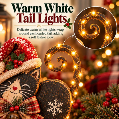 🎄 Vintage Christmas Cards with LED Lighting – 3 Designs | Warm White Light and Remote Control