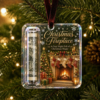 🔥Only $9.99 Last Day Promotion!🎄Christmas Cash Gift Ornament- Make Cash Feel Like A Real Christmas Gift💵