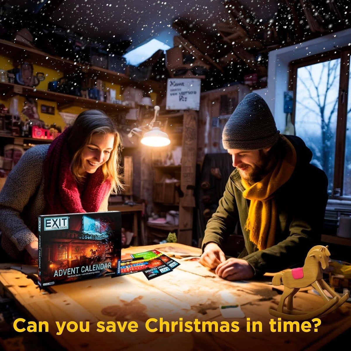 🎄 Escape the Workshop! Advent Calendar – 🗝️✨ 24 Days of Puzzle Adventure & Fun 🔥