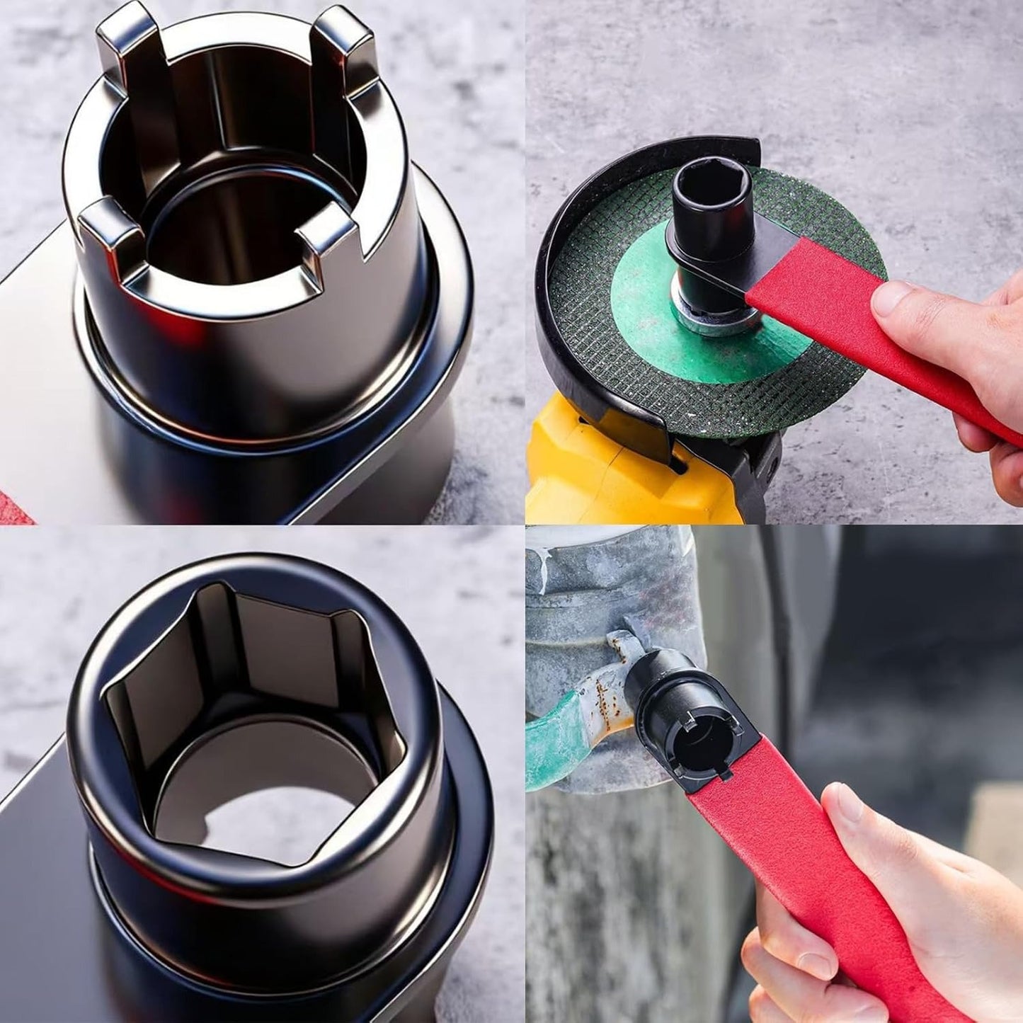 🎉🛠️ 2-in-1 Angle Grinder Wrench | Heavy-Duty High Carbon Steel Spanner for Quick Nut Removal
