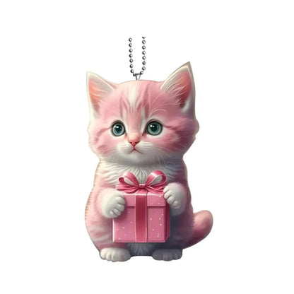 TODAY'S SPECIAL OFFER-50% OFF 🔥3D Stylish Dynamic Cute Cat Keychain