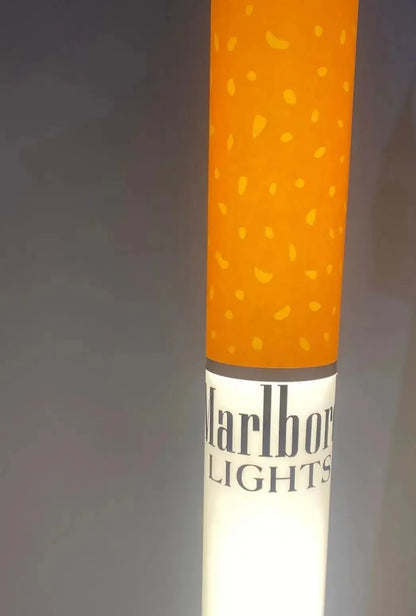 🔥 HOT SALE 🔥🚬 Cigarette Tube Shaped Style Floor Lamp | Retro Industrial Novelty Ambient Light