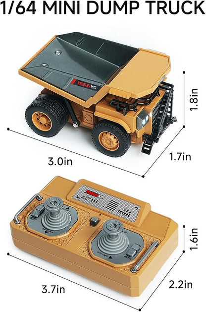 🚜 1:64 Premium Alloy Mini RC Construction Set