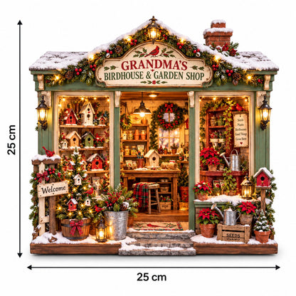 🐦 Build Your Own Grandma’s Christmas Garden Shop 🌿