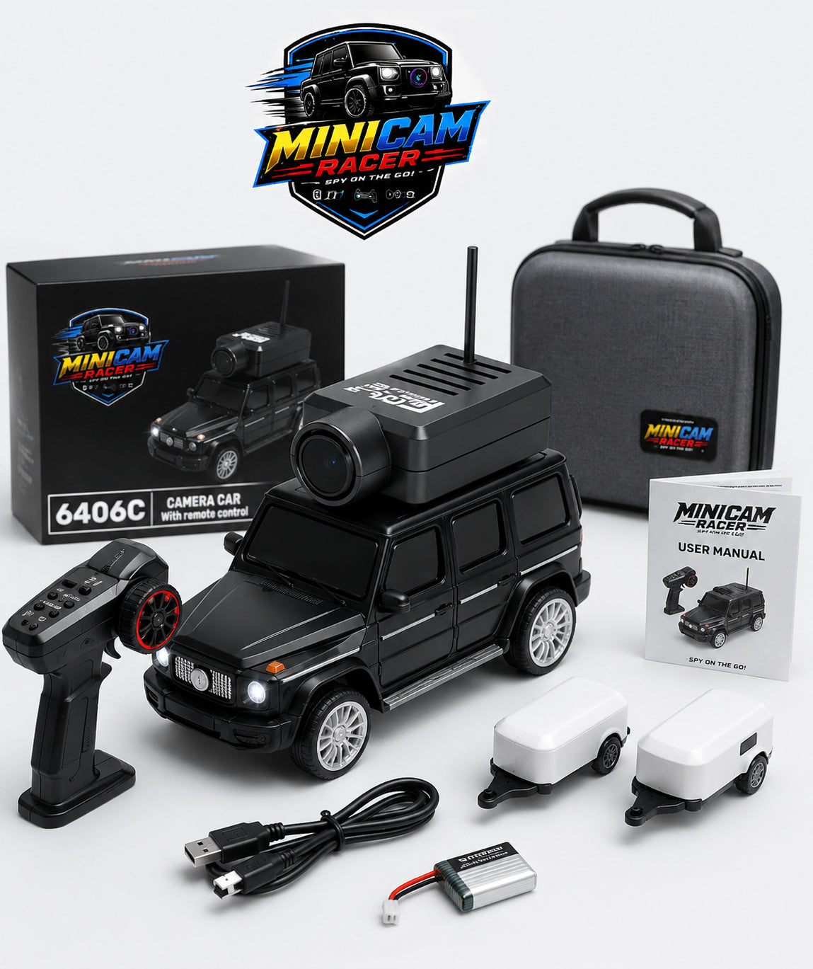 🚗 50% OFF Mini FPV RC Camera Car | 720P WiFi APP Control