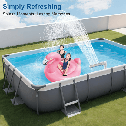 💥Summer Hot Sale 49% off - Pool Fountain for Above-ground Pool & Inground Pool Outdoor Waterfall Spray Installation