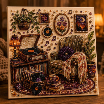 ⏳ Last Day 49% OFF – ✨Beginner-Friendly Premium 3D Pearl Cozy Room Diamond Painting Art Kit Collection | Complete Kit with All Tools & Step-by-Step Guide Included 💕
