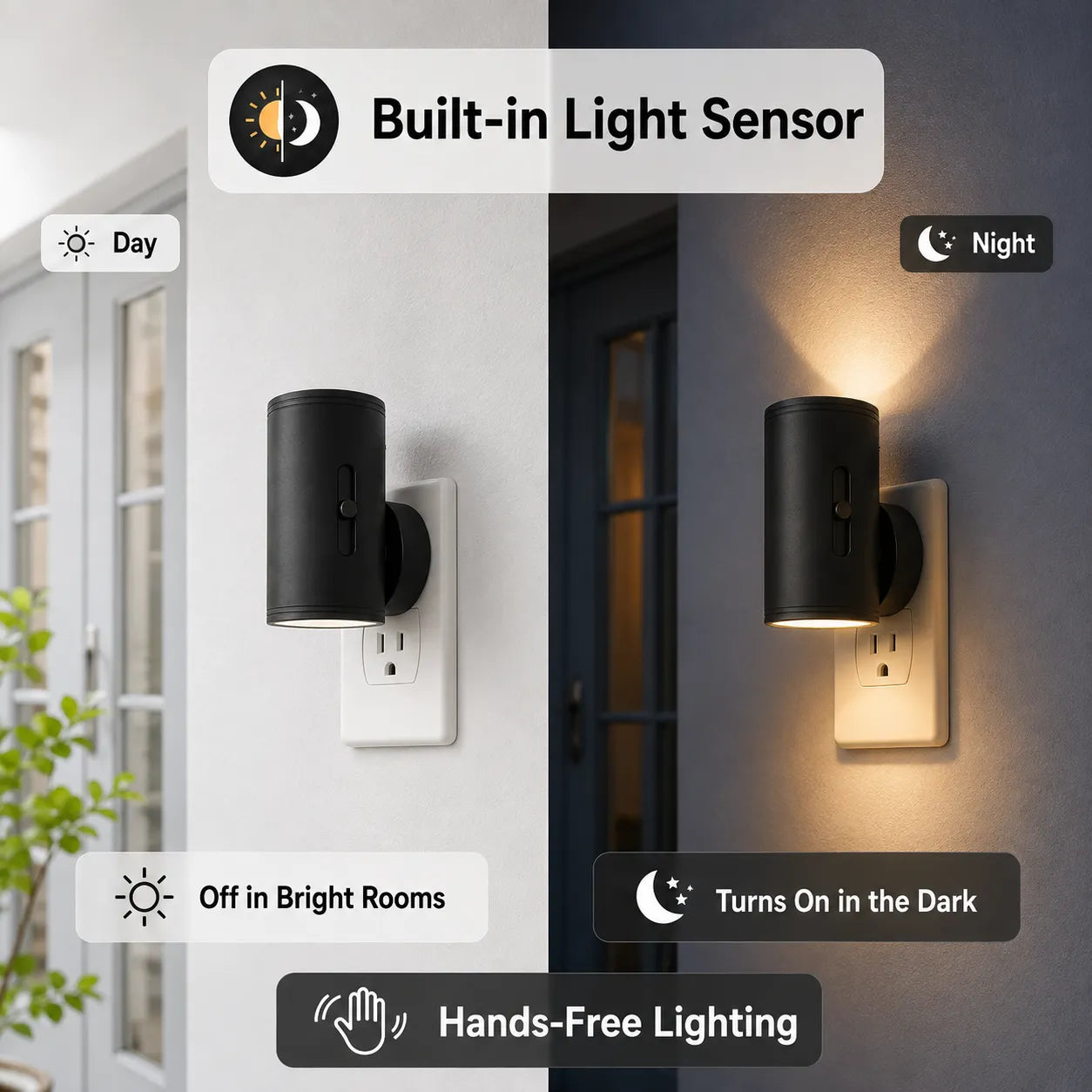 💡 Wireless Cylinder Wall Light — Cozy Glow Anywhere, No Wiring Needed! ✨🏠