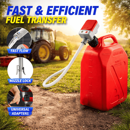 Portable Battery Powered Fuel Transfer Pump