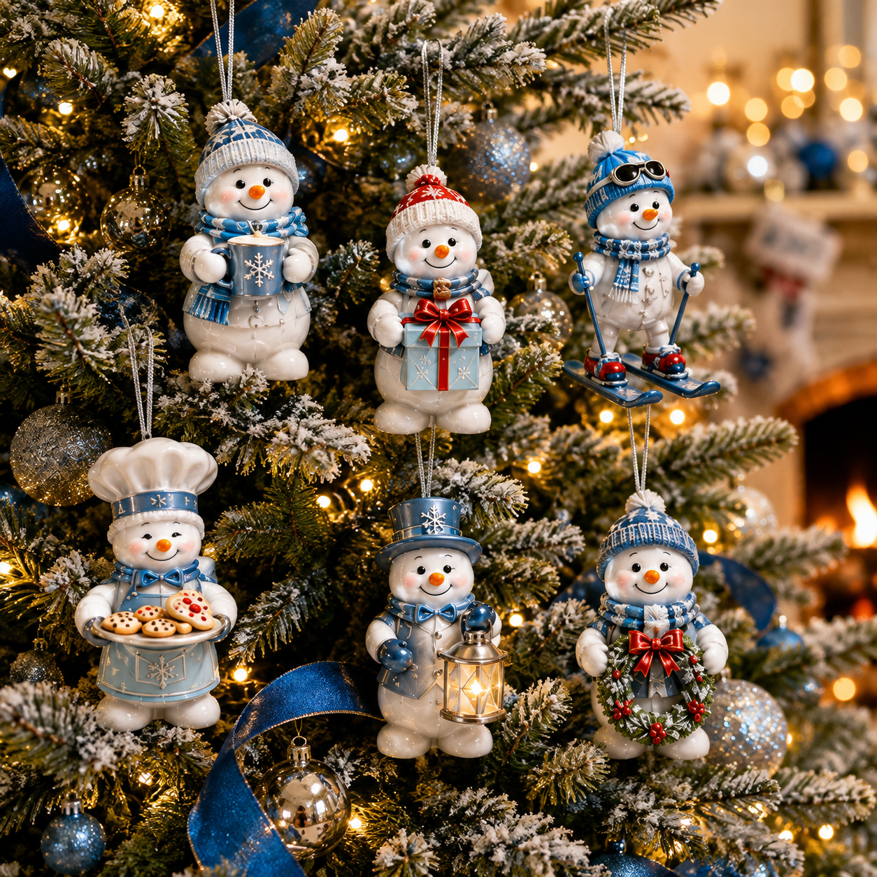 🔥24-Day Christmas Countdown Advent Calendar – Snowman Christmas Series