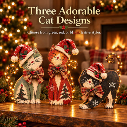 🎄 Vintage Christmas Cards with LED Lighting – 3 Designs | Warm White Light and Remote Control