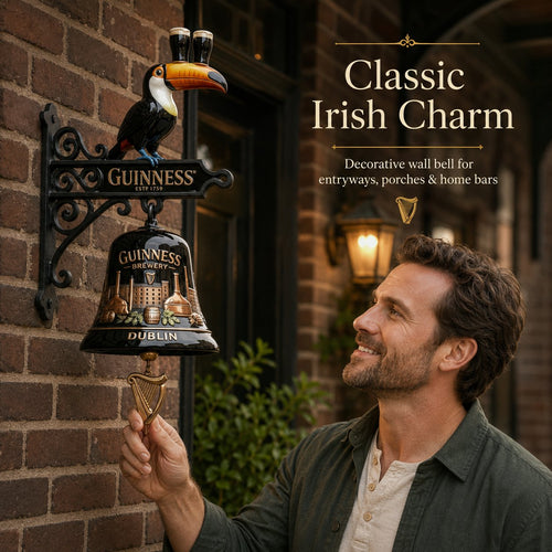 Guinness Toucan Cast Iron Door Bell🔔