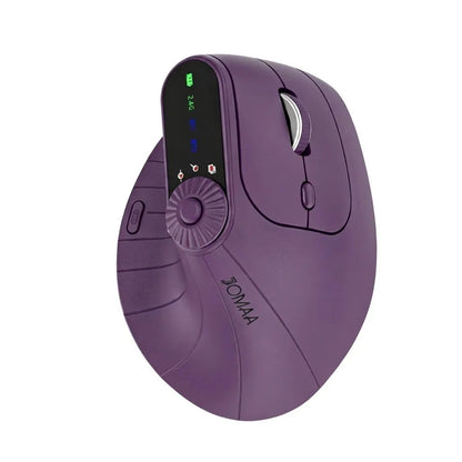 Ergonomic Triple-Connect Wireless Mouse