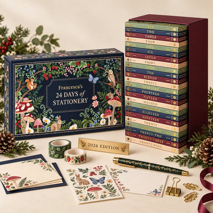 24-Day Stationery Advent Calendar 2026 – Christmas Gift Set