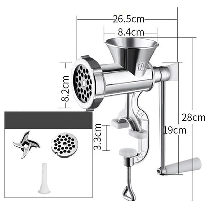 🛍️ 50% Off – Versatile Meat Grinder with Sausage Filler – for Grinding, Mixing & Filling – Ideal for Homemade Sausages & More 🥩
