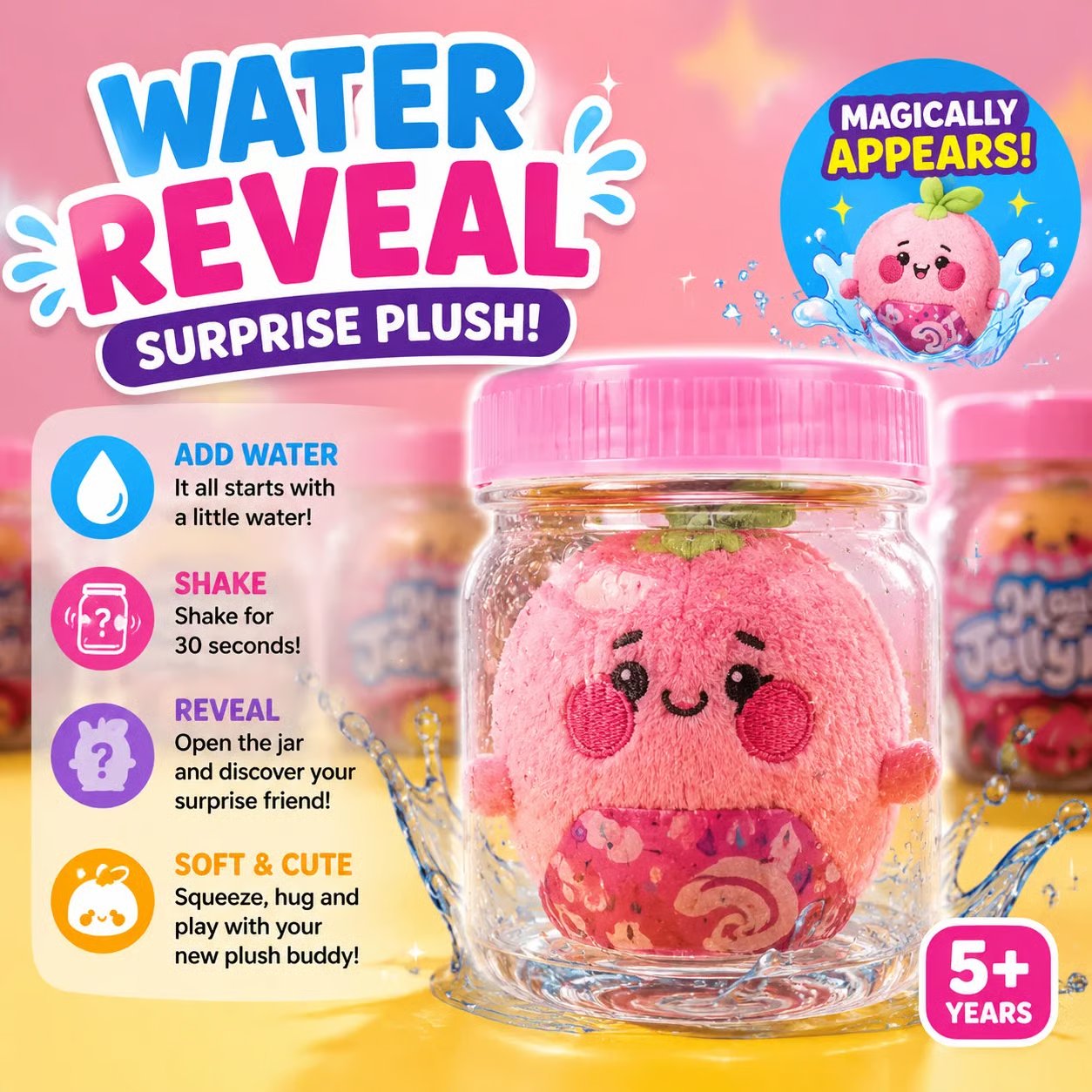 ✨ Surprise Reveal Squishy Characters | The Water Reveal Toy That Brings Magic To Life