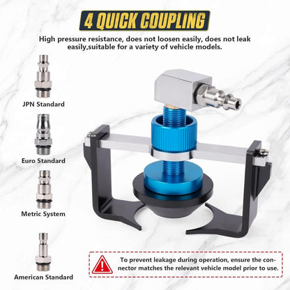 ⚡Special Discount | Adjustable Brake Bleeding Adapter with 4 Quick Couplers for Brake Fluid Changer
